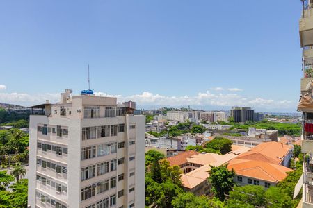 Vista da Varanda de apartamento à venda com 2 quartos, 70m² em Maracanã, Rio de Janeiro