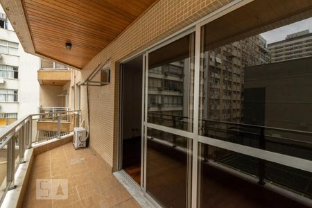 VARANDA de apartamento para alugar com 3 quartos, 110m² em Icaraí, Niterói