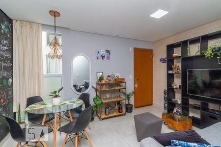 Sala de apartamento para alugar com 2 quartos, 48m² em Bandeirantes (pampulha), Belo Horizonte