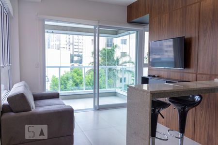 Studio à venda com 39m², 1 quarto e sem vagaSala