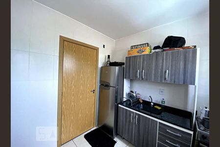 Cozinha de apartamento à venda com 2 quartos, 63m² em São Jorge, Novo Hamburgo