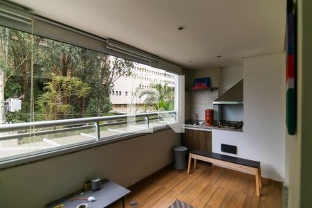 Varanda da Sala de apartamento à venda com 2 quartos, 84m² em Vila Suzana, São Paulo