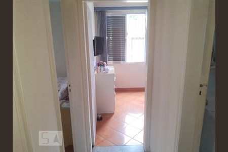 Vista do corredor para o quarto de apartamento à venda com 3 quartos, 96m² em Vila Cachoeira, São Paulo