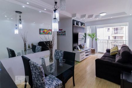 Sala de apartamento à venda com 3 quartos, 65m² em Ponte Grande, Guarulhos