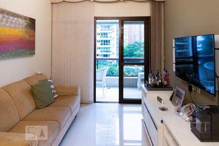 Sala de apartamento para alugar com 2 quartos, 78m² em Barra da Tijuca, Rio de Janeiro