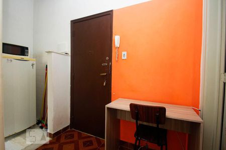 Hall de Entrada de kitnet/studio para alugar com 1 quarto, 34m² em Botafogo, Rio de Janeiro