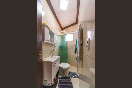 Banheiro  de apartamento à venda com 3 quartos, 116m² em Vila Guarani, Santo André