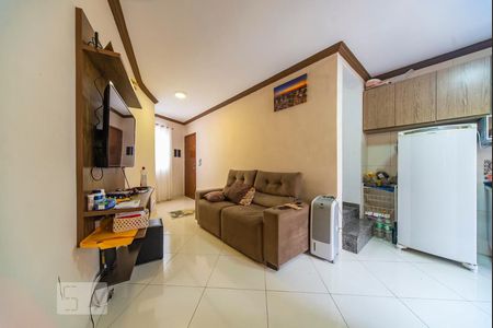 Sala  de apartamento à venda com 3 quartos, 116m² em Vila Guarani, Santo André