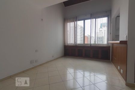 Sala de apartamento para alugar com 1 quarto, 50m² em Brooklin Paulista, São Paulo