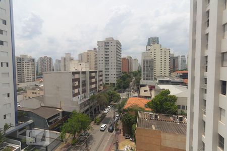 Vista de apartamento para alugar com 1 quarto, 50m² em Brooklin Paulista, São Paulo