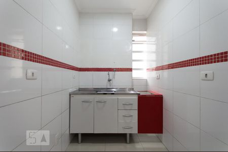 Cozinha de kitnet/studio à venda com 1 quarto, 39m² em República, São Paulo