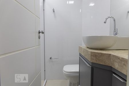 Banheiro de apartamento para alugar com 1 quarto, 45m² em Santa Cecília, São Paulo