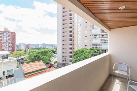 Varanda de apartamento à venda com 4 quartos, 135m² em Vila Assunção, Santo André