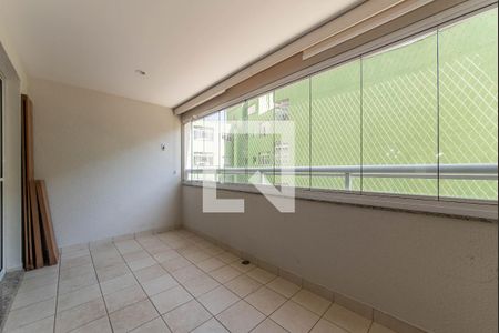 Varanda da Sala de apartamento para alugar com 3 quartos, 90m² em Vila Firmiano Pinto, São Paulo