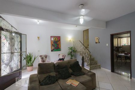 Sala (1º andar) de casa à venda com 5 quartos, 706m² em Pechincha, Rio de Janeiro