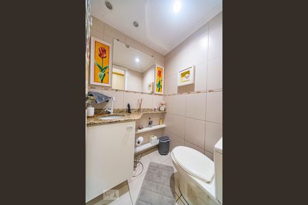 Lavabo  de apartamento à venda com 3 quartos, 80m² em Vila Gilda, Santo André