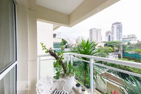 Varanda de apartamento à venda com 2 quartos, 75m² em Vila Clementino, São Paulo