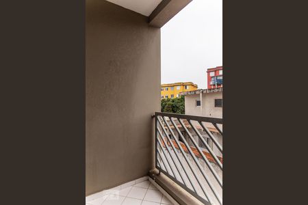 Varanda da Sala de apartamento à venda com 3 quartos, 65m² em Vila Bela Vista, Santo André