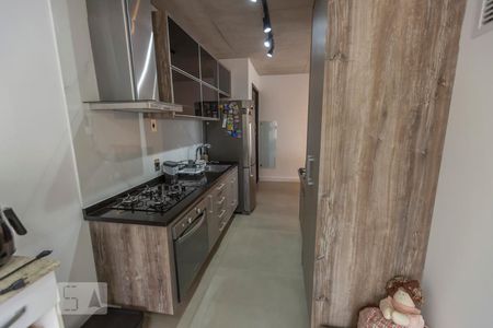 Cozinha de apartamento à venda com 1 quarto, 70m² em Carandiru, São Paulo