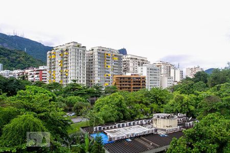 Vista da Sala de apartamento para alugar com 2 quartos, 45m² em Gávea, Rio de Janeiro