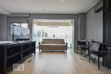 Sala de kitnet/studio para alugar com 1 quarto, 40m² em Chácara Santo Antônio (zona Sul), São Paulo