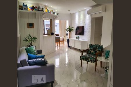 Sala de apartamento à venda com 3 quartos, 170m² em Barra da Tijuca, Rio de Janeiro