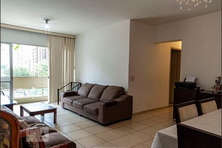 Sala de apartamento à venda com 3 quartos, 100m² em Indianópolis, São Paulo