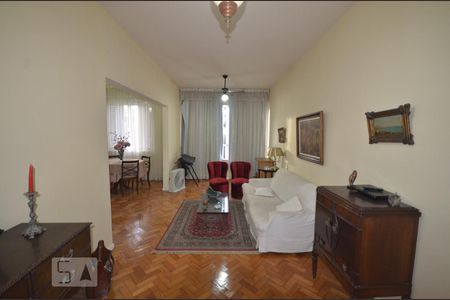 Sala de apartamento para alugar com 2 quartos, 110m² em Flamengo, Rio de Janeiro