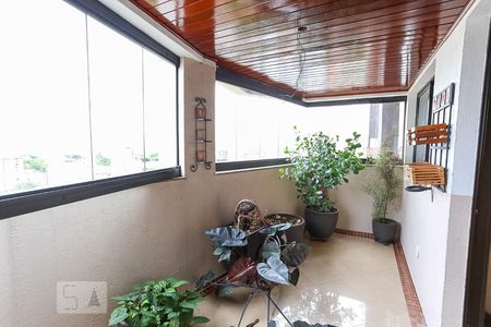Varanda da Sala de apartamento à venda com 4 quartos, 260m² em Rudge Ramos, São Bernardo do Campo