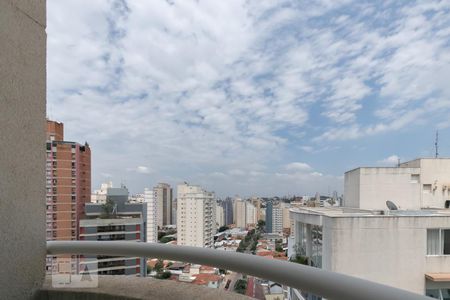 Vista da Varanda de apartamento à venda com 1 quarto, 60m² em Cambuí, Campinas