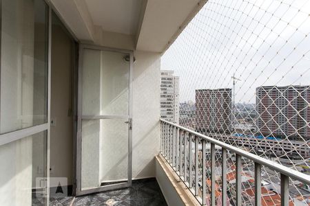 Varanda da Sala de apartamento para alugar com 2 quartos, 70m² em Chácara Califórnia, São Paulo