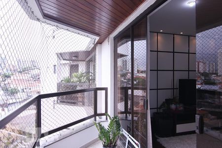 Varanda Sala de apartamento à venda com 3 quartos, 154m² em Vila Ipojuca, São Paulo