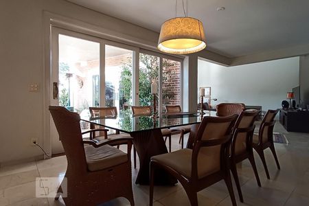 Sala de jantar de casa de condomínio para alugar com 4 quartos, 550m² em Alphaville, Santana de Parnaíba