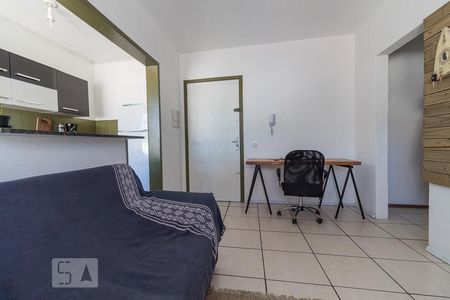 Sala de apartamento à venda com 1 quarto, 62m² em Jardim do Salso, Porto Alegre