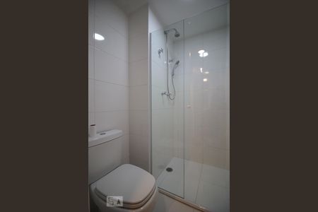 banheiro de apartamento para alugar com 1 quarto, 43m² em Vila Anglo Brasileira, São Paulo