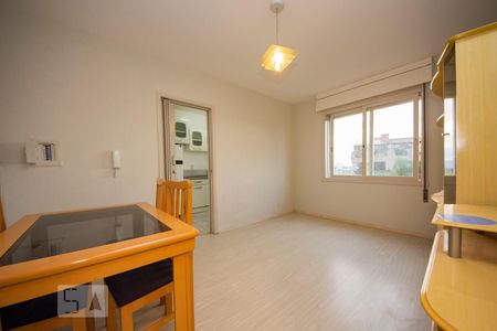 Sala  de apartamento à venda com 1 quarto, 45m² em Cristo Redentor, Porto Alegre