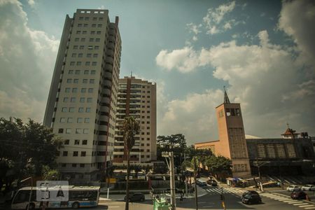 Vista da Sala/Quarto de kitnet/studio para alugar com 1 quarto, 28m² em Mirandópolis, São Paulo