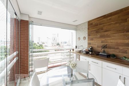 Sacada  de apartamento à venda com 3 quartos, 148m² em Tatuapé, São Paulo