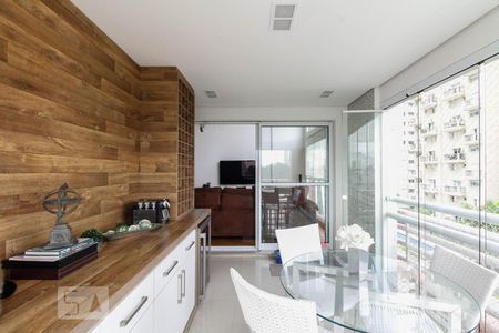 Sacada  de apartamento à venda com 3 quartos, 148m² em Tatuapé, São Paulo