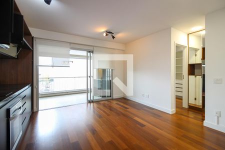 Sala/Cozinha de apartamento para alugar com 1 quarto, 52m² em Pinheiros, São Paulo