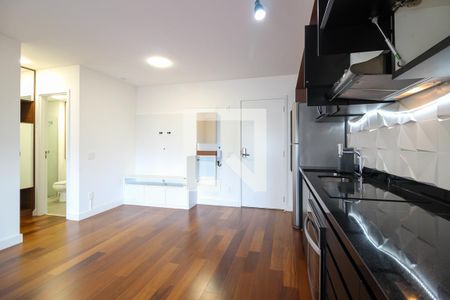 Sala/Cozinha de apartamento para alugar com 1 quarto, 52m² em Pinheiros, São Paulo