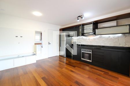 Sala/Cozinha de apartamento para alugar com 1 quarto, 52m² em Pinheiros, São Paulo