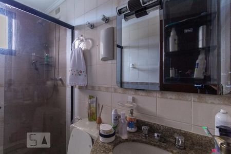 Banheiro da Suíte de apartamento à venda com 3 quartos, 96m² em Cidade Vargas, São Paulo