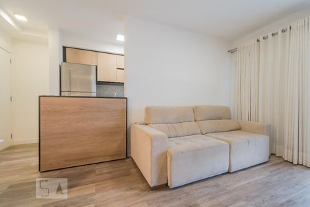 Sala de apartamento à venda com 1 quarto, 50m² em Vila Gertrudes, São Paulo