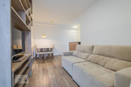 Sala de apartamento à venda com 1 quarto, 50m² em Vila Gertrudes, São Paulo