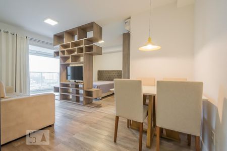 Sala de apartamento à venda com 1 quarto, 50m² em Vila Gertrudes, São Paulo
