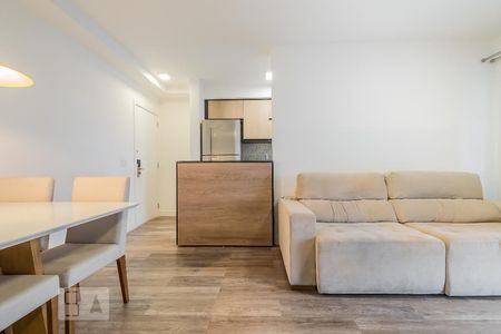Sala de apartamento à venda com 1 quarto, 50m² em Vila Gertrudes, São Paulo