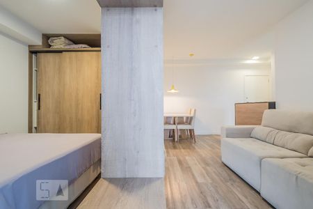 Sala de apartamento à venda com 1 quarto, 50m² em Vila Gertrudes, São Paulo