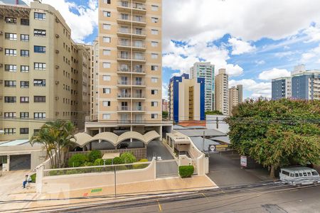 Vista da sala de apartamento para alugar com 1 quarto, 57m² em Vila Itapura, Campinas