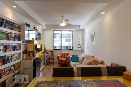 Sala de apartamento à venda com 2 quartos, 71m² em Humaitá, Rio de Janeiro